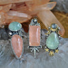 Size 8 + Aquamarine & Moonstone