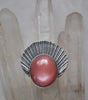 Size 8.5 - Seashell Enamel Moonstone