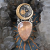 Size 8 + Cosmic Guide, Peach Morganite