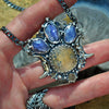 Crown of Stars + Necklace, Tanzite & Quartz