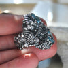 RESERVED Size 8, Tidal Tower, Topaz