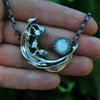 A Moon made of Bells, White Moonstone