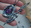 Lavender Sprigs, Sterling silver immortal blooms