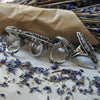 Size 7, Purple Jade, Lavender Fields