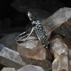 "One off", Size 7.25, Moon&Star ring, Pyrite