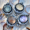 Size 7.25, Ocean Oracle, Honey Topaz