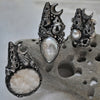 Size 6.5, Sea Castles, Chalcedony Druzy