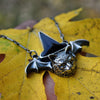 'Tis Near Halloween! Pendant, Obsidian