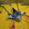 'Tis Near Halloween! Pendant, Obsidian