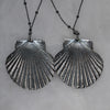 PRE-ORDER - CHOOSE with or without moon - Scallop Shell Pendants