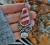 Pendant, No Feet- Candy CANE Edition!