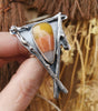 Size 9.25, Candy Corn October House, Ring