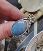 Size 8 - Trolleite, Sterling and Fine Silver and Brass Ring