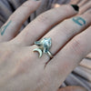 SIZE 10, Moon Cats, Brass Moon