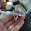 SIZE 8.75, The Blood is the Life!, Dracula, Garnet in Quartz