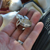 SIZE 8.75, The Blood is the Life!, Dracula, Garnet in Quartz