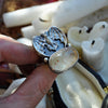 SIZE 8.75, The Blood is the Life!, Dracula, Garnet in Quartz