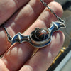 Pendant, A Batty Pumpkin