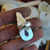 SIZE 6, The Castle is Old, Dracula, Garnet in Quartz