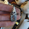 SIZE 6, The Castle is Old, Dracula, Garnet in Quartz