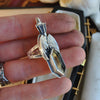 SIZE 7.25, The Coach Driver, Dracula, Garnet in Quartz