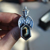 SIZE 7.25, The Coach Driver, Dracula, Garnet in Quartz