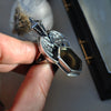 SIZE 7.25, The Coach Driver, Dracula, Garnet in Quartz