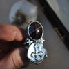 SIZE 6.5, For the Dead Travel Fast, Dracula, "Star" Cross Garnet