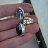 SIZE 6.5, For the Dead Travel Fast, Dracula, "Star" Cross Garnet