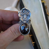 SIZE 6.5, For the Dead Travel Fast, Dracula, "Star" Cross Garnet