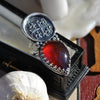 SIZE 6.5, For the Dead Travel Fast, Dracula, Garnet