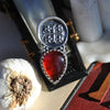 SIZE 6.5, For the Dead Travel Fast, Dracula, Garnet