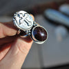 SIZE 8.25, For the Dead Travel Fast, Dracula, "Star" Cross Garnet