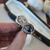 SIZE 8.25, For the Dead Travel Fast, Dracula, "Star" Cross Garnet