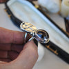 SIZE 8.25, For the Dead Travel Fast, Dracula, "Star" Cross Garnet