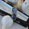 SIZE 8.25, For the Dead Travel Fast, Dracula, "Star" Cross Garnet