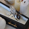 SIZE 8.25, For the Dead Travel Fast, Dracula, "Star" Cross Garnet