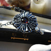 The Bloofer Lady, Pendant, Dracula, Garnet and Moonstone