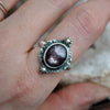 "One off", Size 8.25, Moon&Star ring, Star Sapphire
