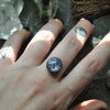 Custom Order!! STAR SAPPHIRE, Stargazing Oracle Ring or Necklace, Sterling and Fine Silver and Brass