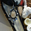Sweet Lucy, Pendant, Dracula, Garnet in quartz and Garnet