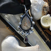 Sweet Lucy, Pendant, Dracula, Garnet in quartz and Garnet