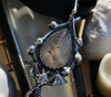 Sweet Lucy, Pendant, Dracula, Garnet in quartz and Garnet