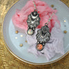 EARRINGS, Dreamscape, Dream Teller, Sterling and Fine Silver
