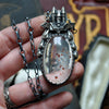 Castle Dracula, Pendant, Dracula, Garnet in quartz