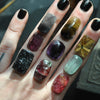 Custom Order!! TOURMALINE, Holy Crest Ring, Sterling and Fine Silver and Brass