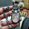 Castle Dracula, Pendant, Dracula, Garnet in quartz