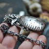 Castle Dracula, Pendant, Dracula, Garnet in quartz