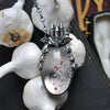 Castle Dracula, Pendant, Dracula, Garnet in quartz