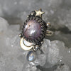Size 6, Moon&Star Moon Drops, Star Sapphire